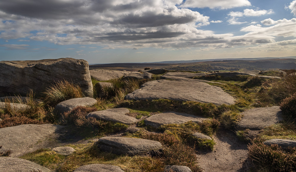 Higger Tor's summit